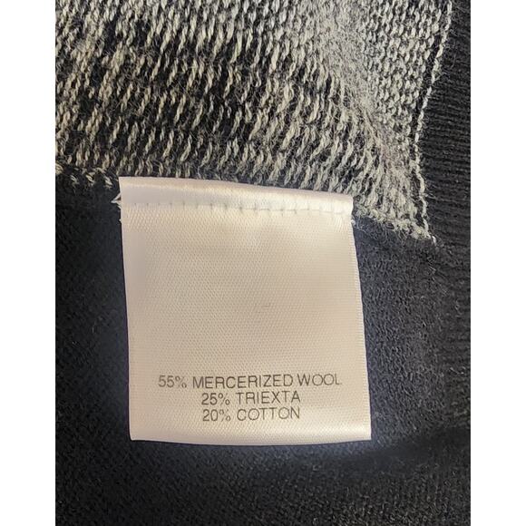 Cremieux Classics Sweater Vest Men’s Zip Front Color Black Size XL - Picture 7 of 8